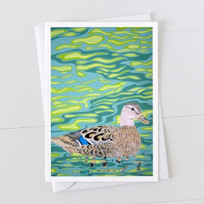 Mallard Art Card