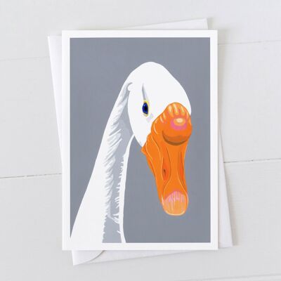 Chinese Goose Art Card