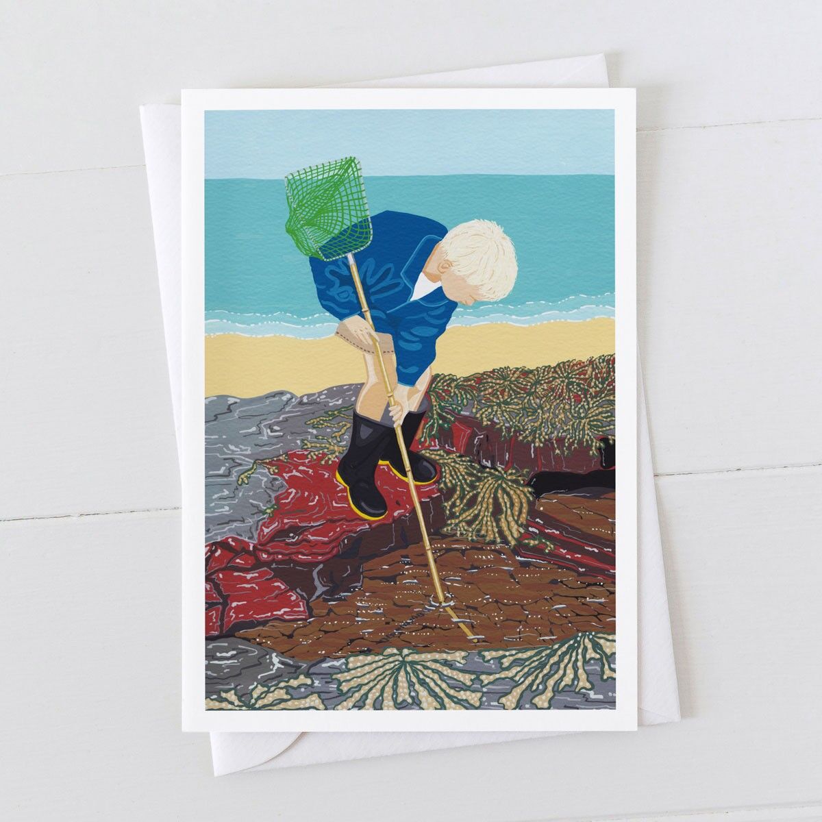 Rock Pool Art Card