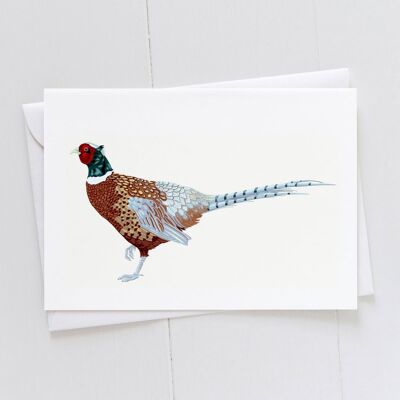 Cock Pheasant Art Card