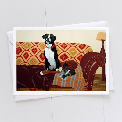 Betty & Butch Art Card