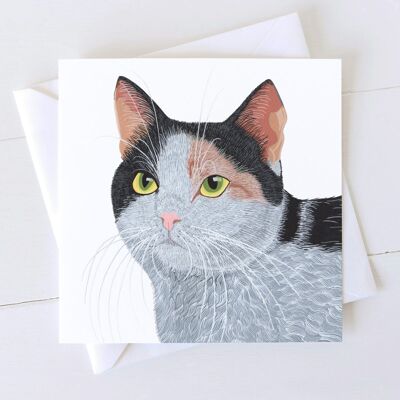 Tarjeta de arte Smartie Cat
