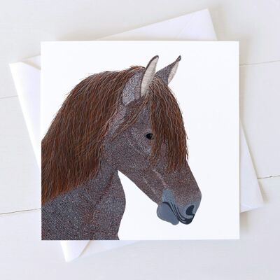 Horse Art Card