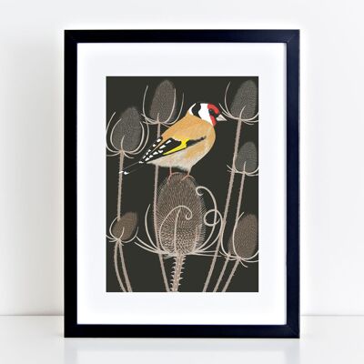 Stampa artistica cardellino