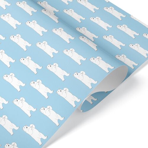 Polar Bear Gift Wrap - Two Sheet Pack