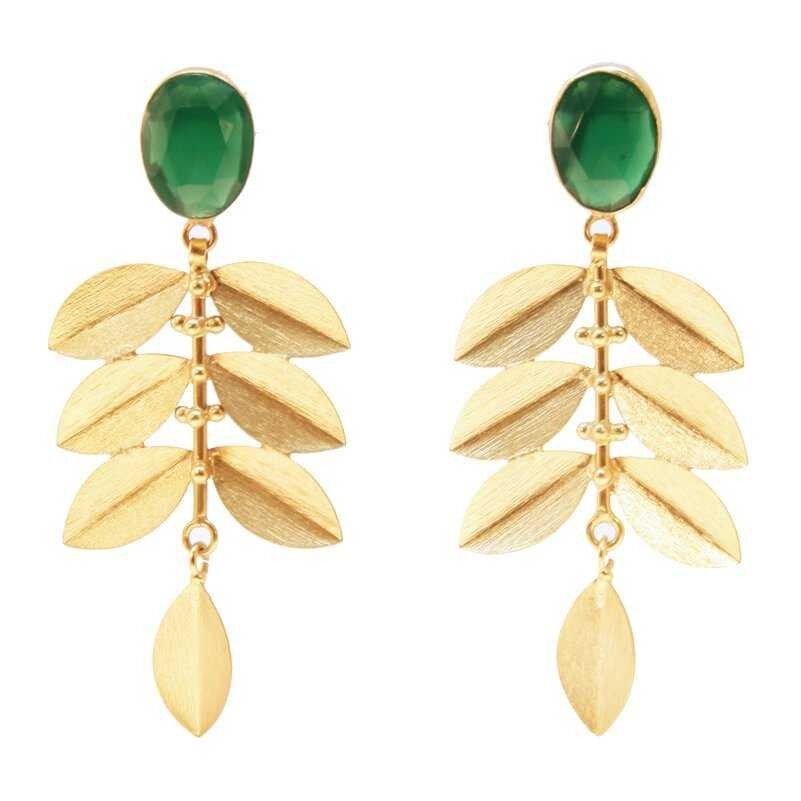Orecchini Majus Verdi