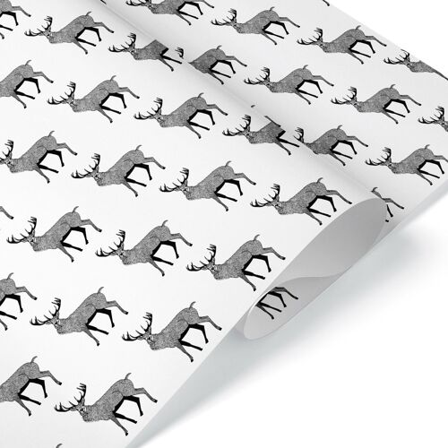 Stag Gift Wrap - Two Sheet Pack
