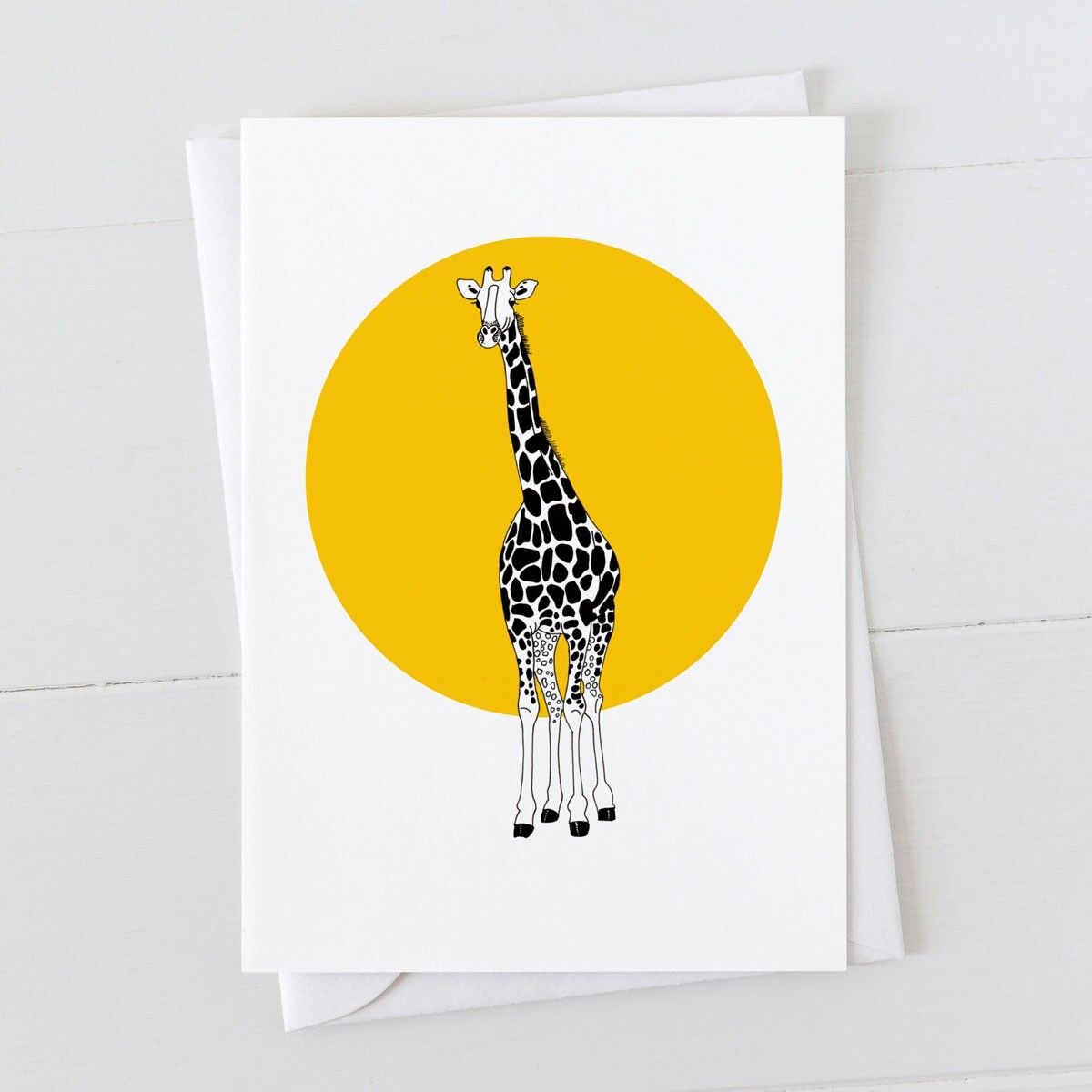 Carta Spot Giraffa