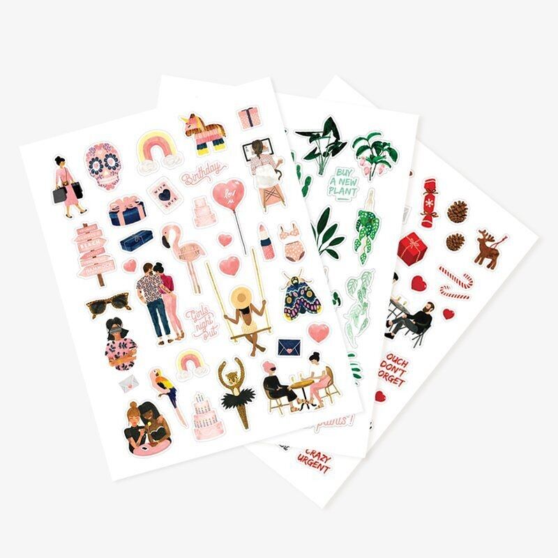 All The Ways - Stickers Set of 3 sheets