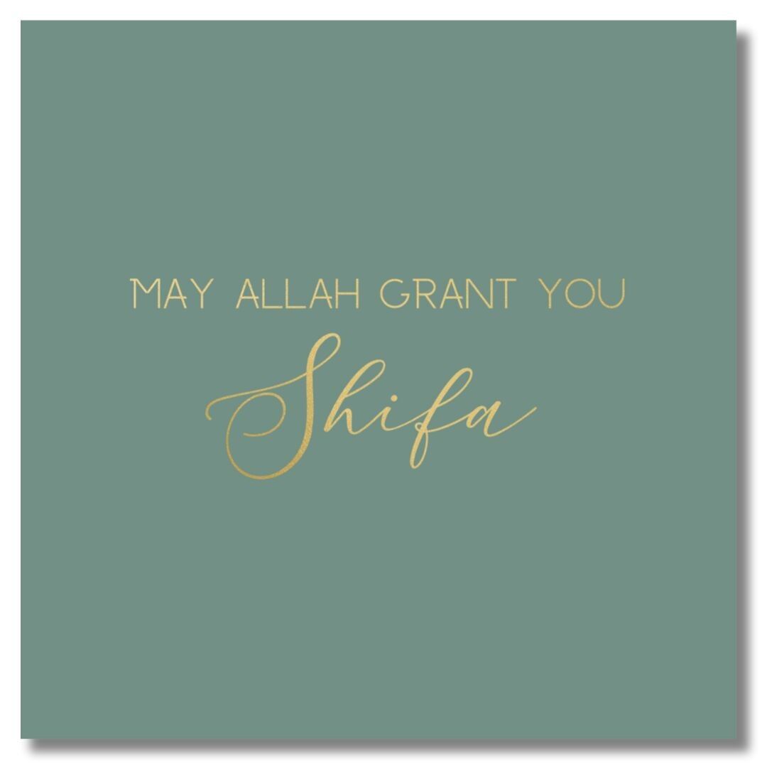 Biglietto d'auguri di lusso con lamina - Shifa