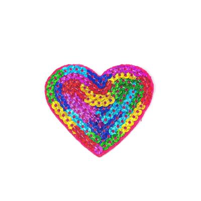 Parches - corazón de color