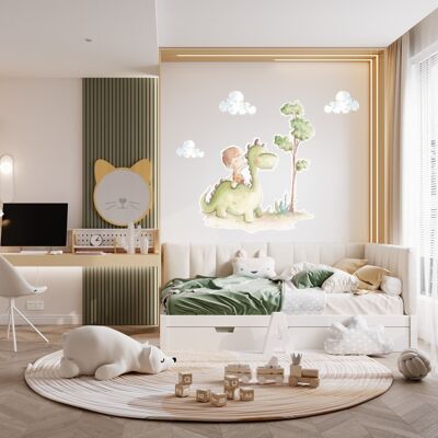 Vinilo Decorativo Infantil LINO & DINO