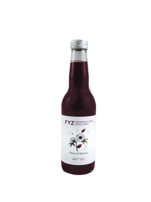 Hibiscus - Infusion pétillante  - NaeFood - 33 cl BIO