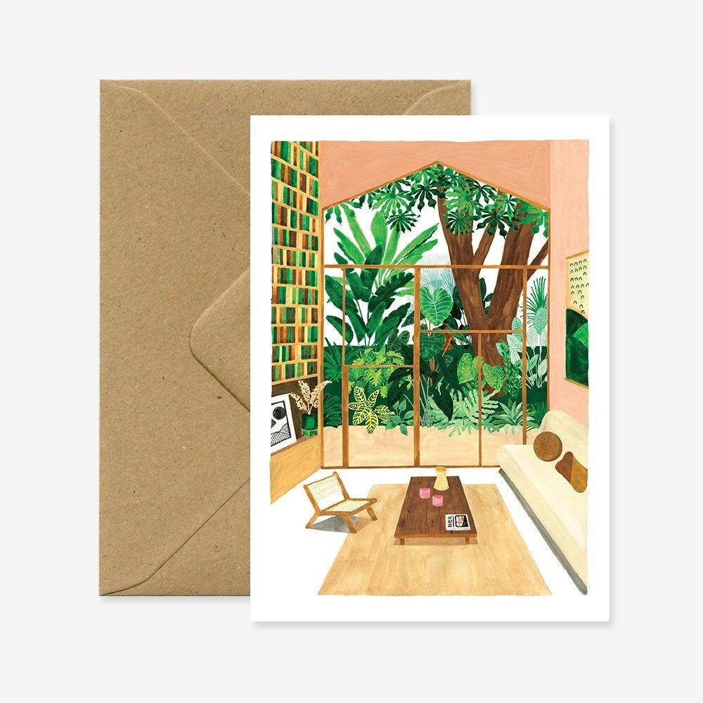 Casa dentro e fuori - Biglietto d'auguri