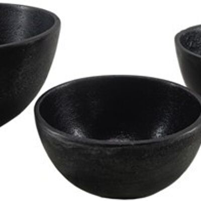 Bowls Set of 3 - Grey Felt - Zanzibar