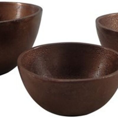 Bowls Set of 3 - Vintage Copper - Zanzibar