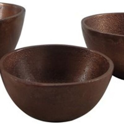 Bowls Set of 3 - Vintage Copper - Zanzibar