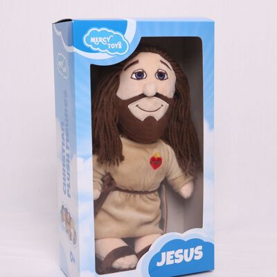 Mercy Toys Plüsch Jesus mit Geschenkbox