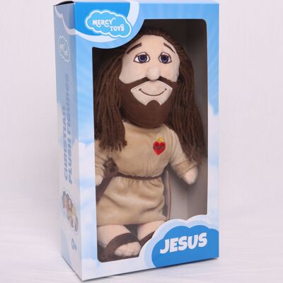 Mercy Toys Peluche Jesús con caja de regalo