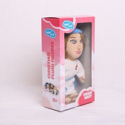 Mercy Toys Plush Mary, Mother of Jesus with gift box
