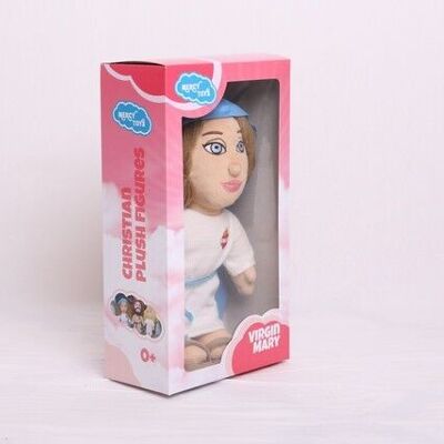 Mercy Toys Plush Mary, Mother of Jesus with gift box