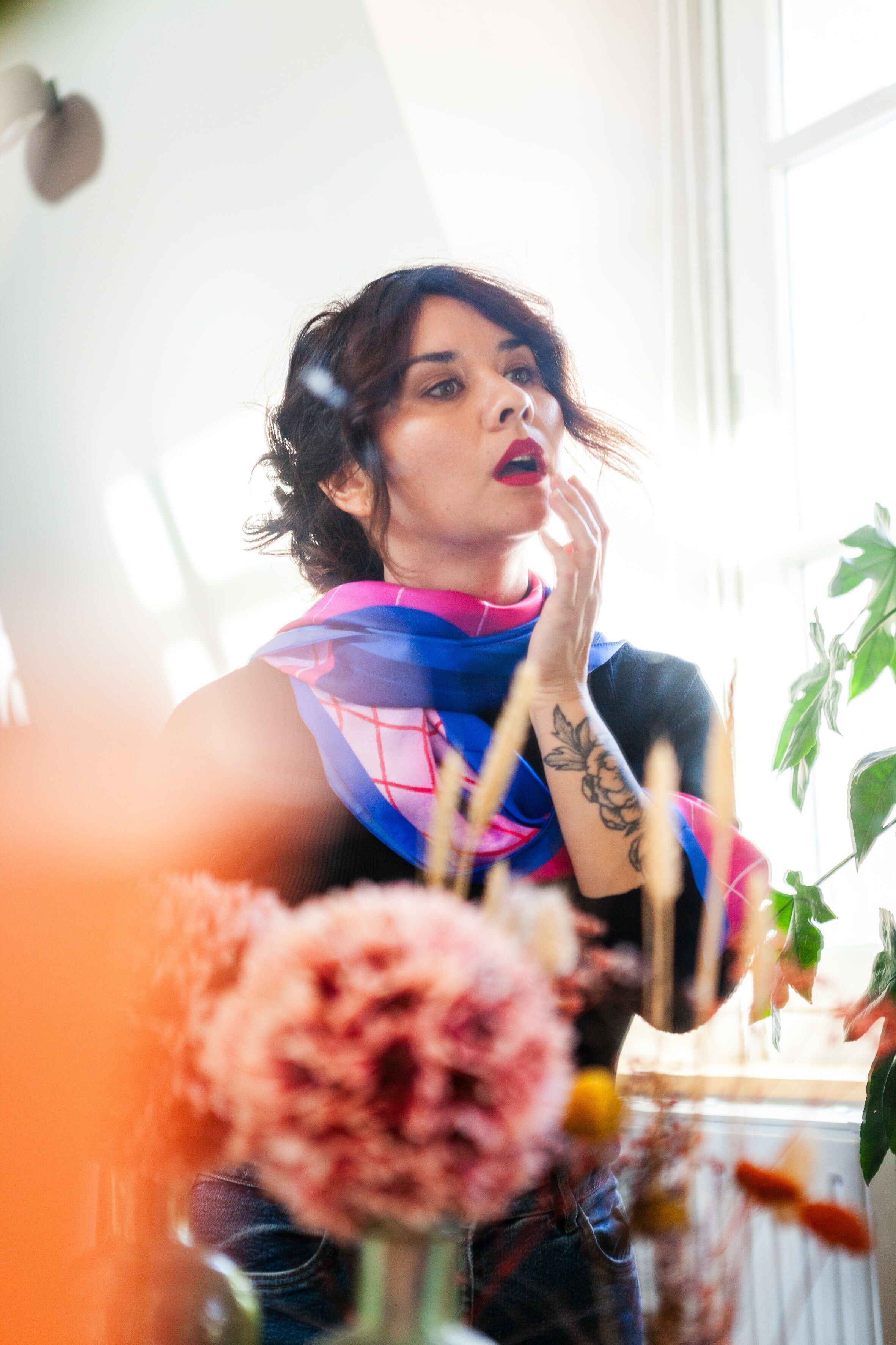 Sciarpa di seta · 90 · GRENADINE