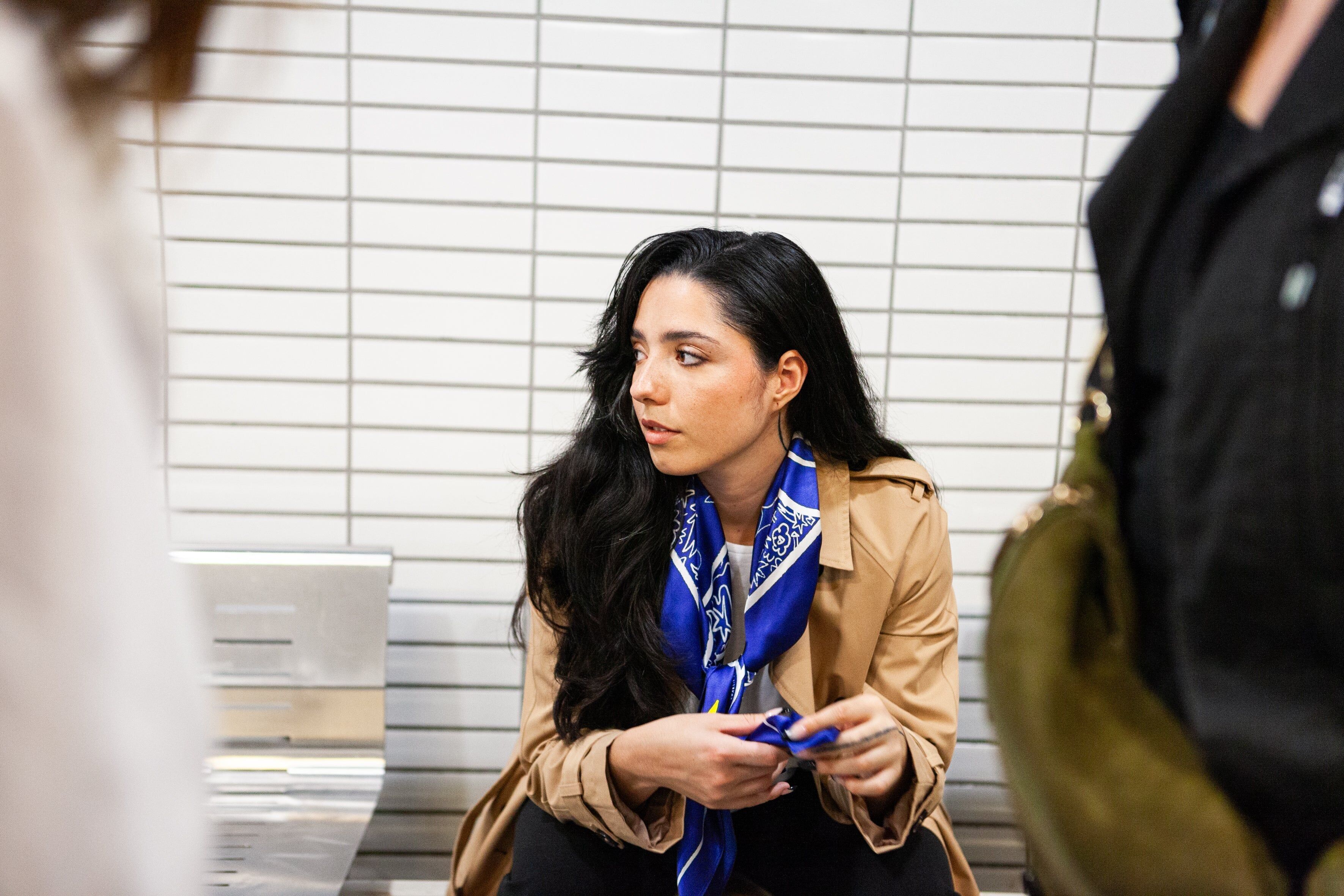 Sciarpa di seta · 90 · NOTTE