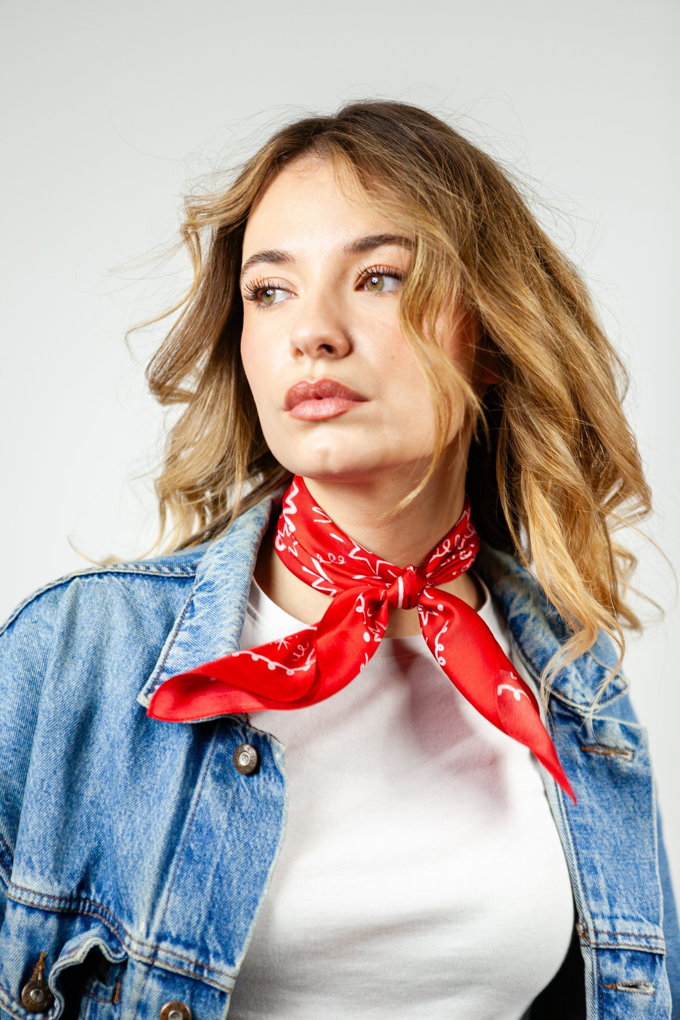 Bandana in seta · 55 · RIBELLE