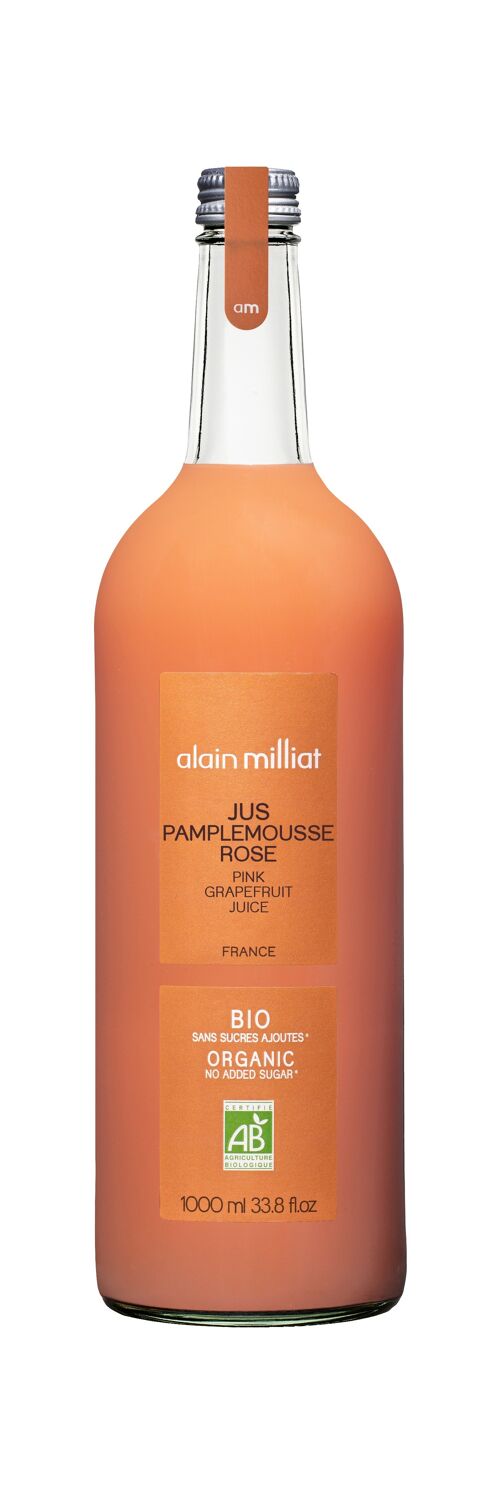 Jus de Pamplemousse Rose Bio 100cl