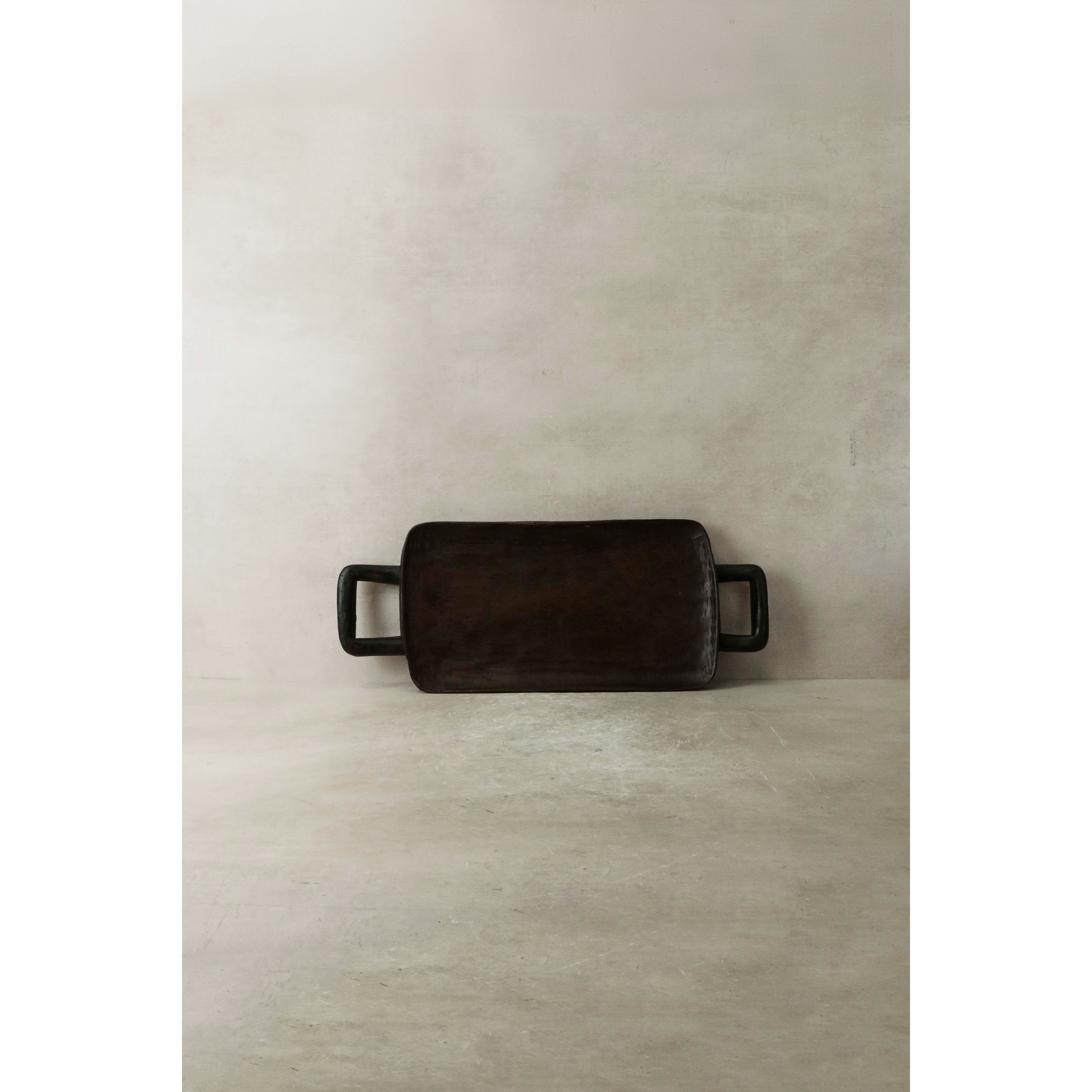 Plateau de nourriture zoulou - Sculpté à la main 42.12