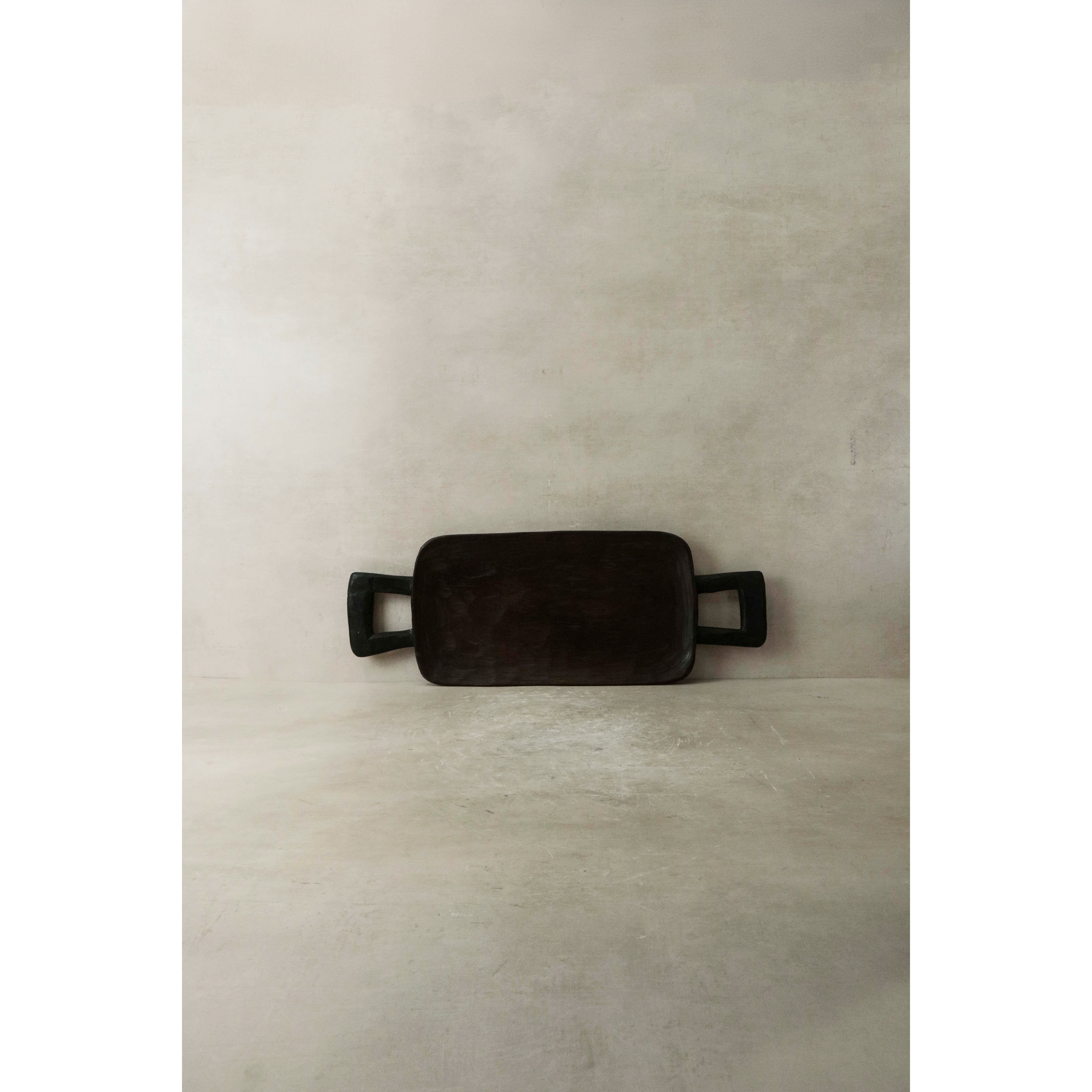 Plateau de nourriture zoulou - Sculpté à la main 42.13