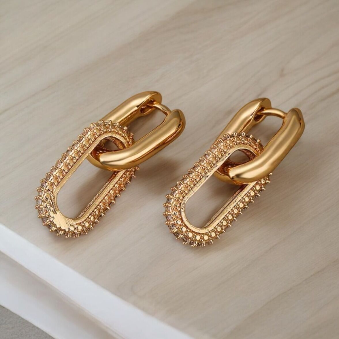 Earrings Lola gold plated