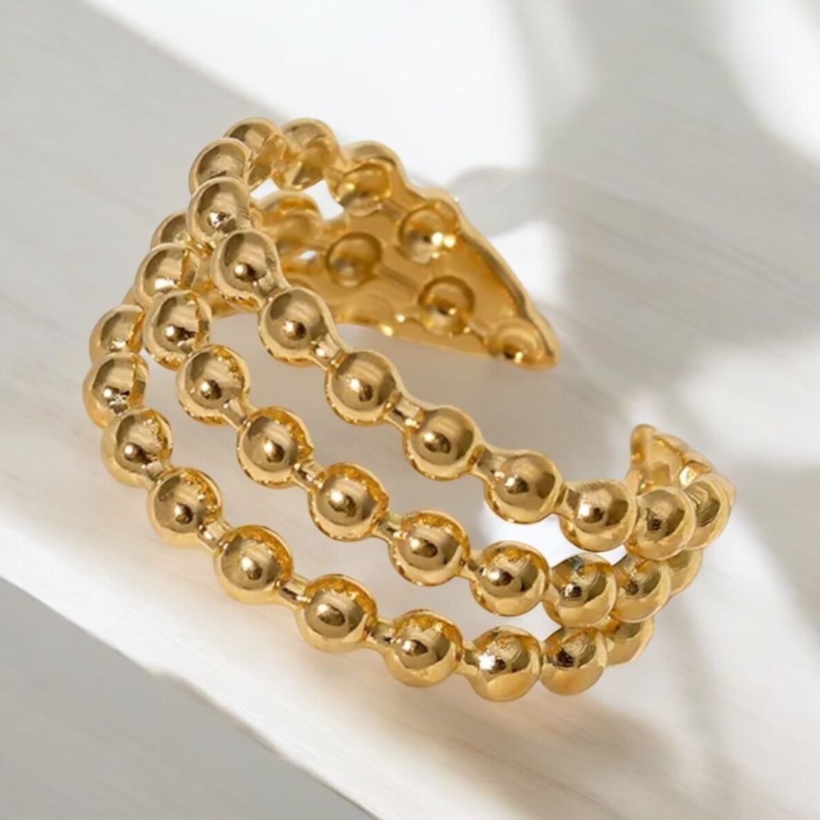 Ring Anna gold plated