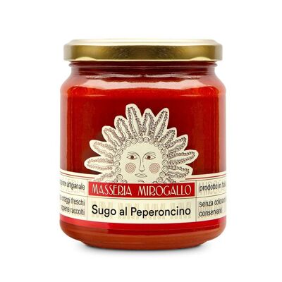 Salsa di Pomodoro Arrabbiata Mirogallo 280g