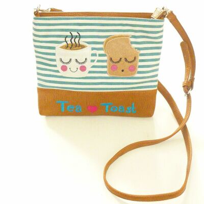 Tea & Toast Over Shoulder Bag