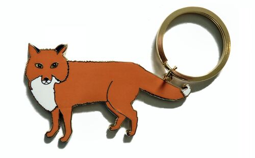 Mr Fox Keyring