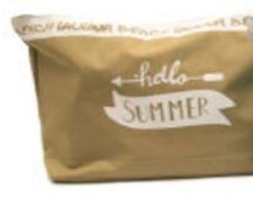 SAC DE PLAGE AVEC UN COMPARTIMENT ISOTHERME