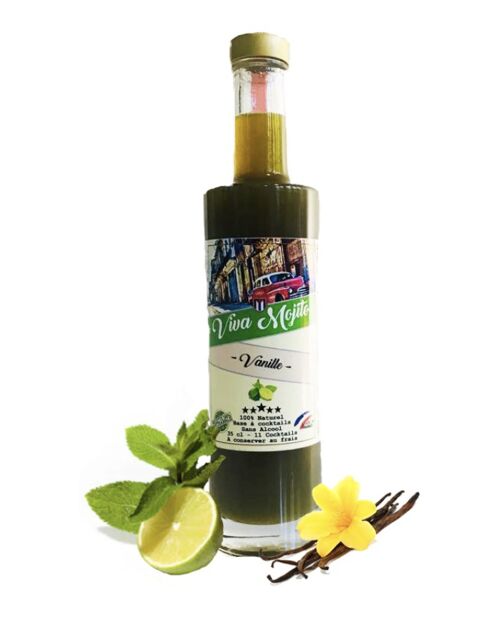 Base à Mojito – Viva Mojito VANILLE 35 cl