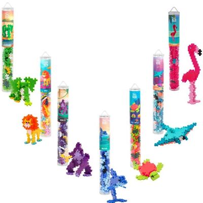 Tubo 100 pezzi - Animali - Gioco di costruzioni - E ALTRO ANCORA