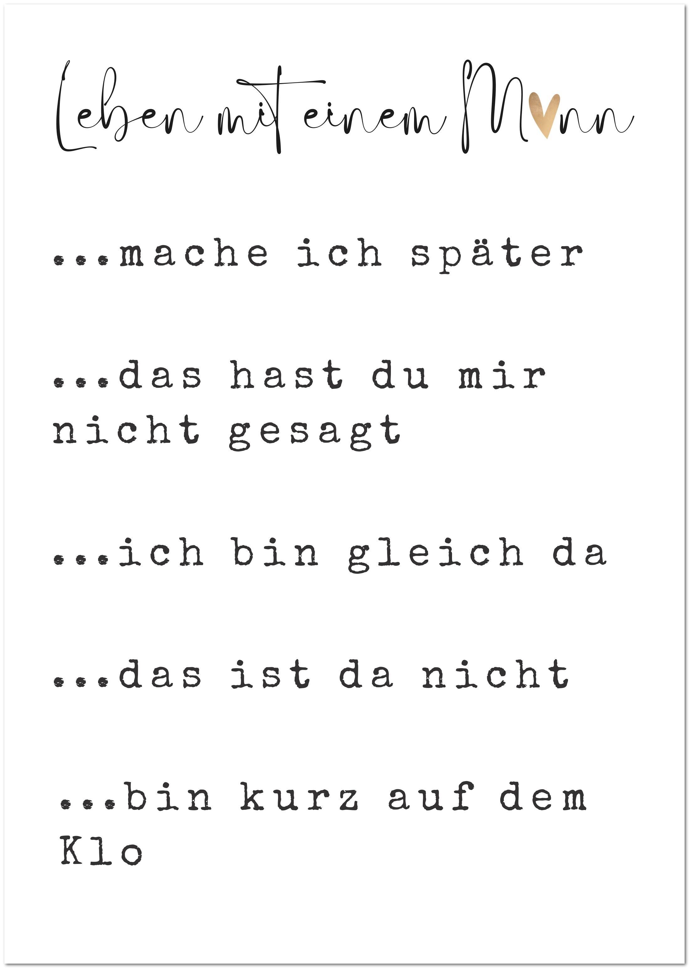 Cartolina "La vita con un uomo"