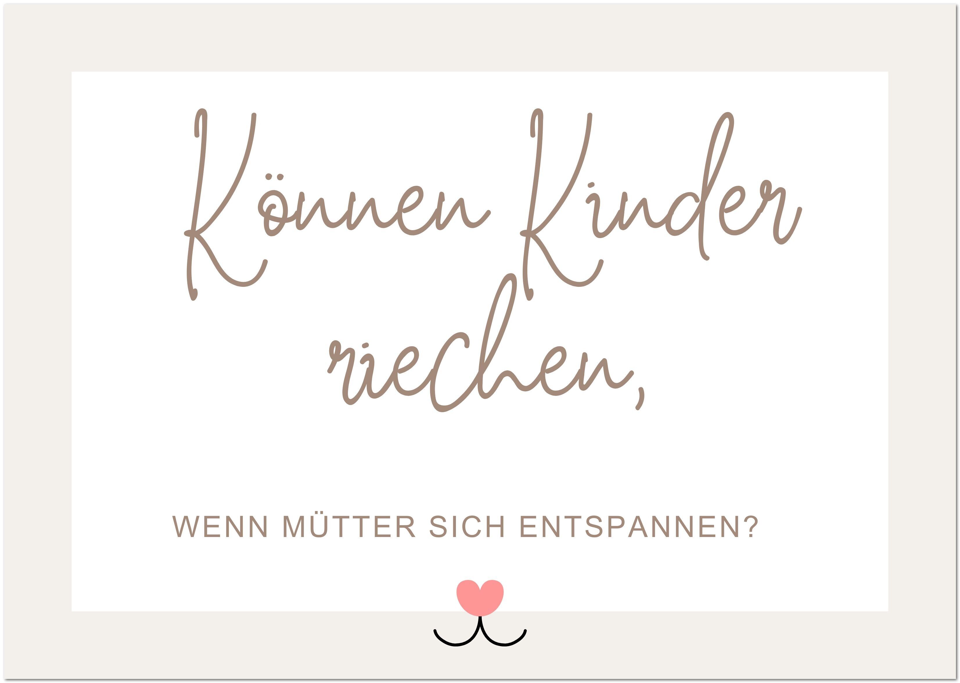 Postcard "Can children smell...?	"