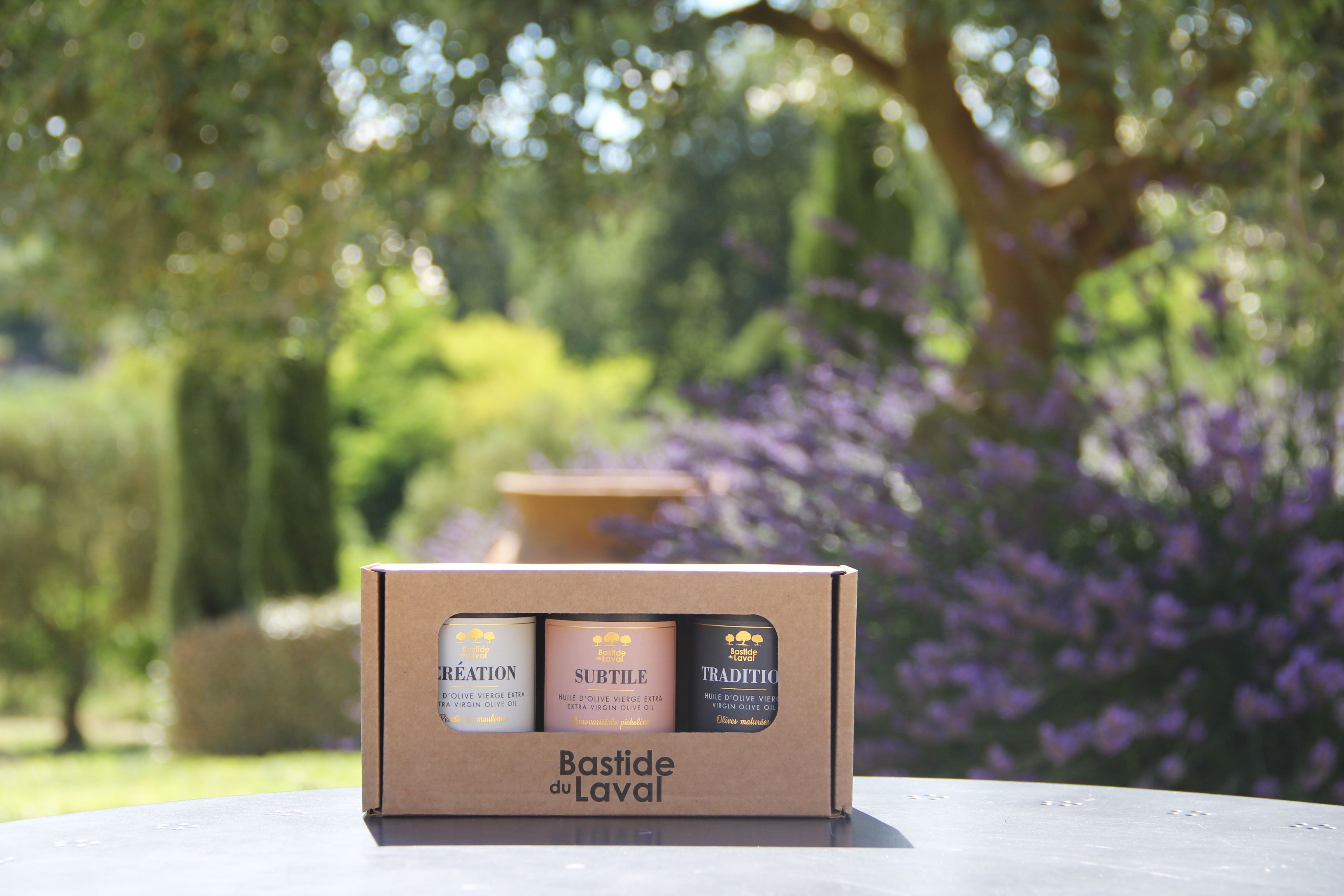 Entdeckungsbox - 3 fruchtige Olivenöle