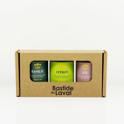 Discovery box - 3 oli d'oliva aromatizzati