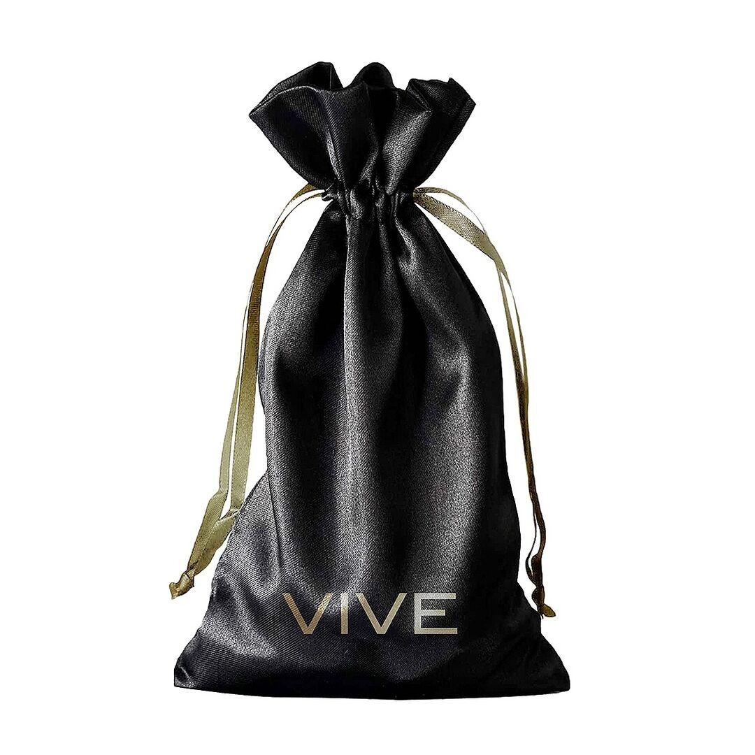 VIVE by Shots – Vive Satin-Spielzeugtasche – Schwarz