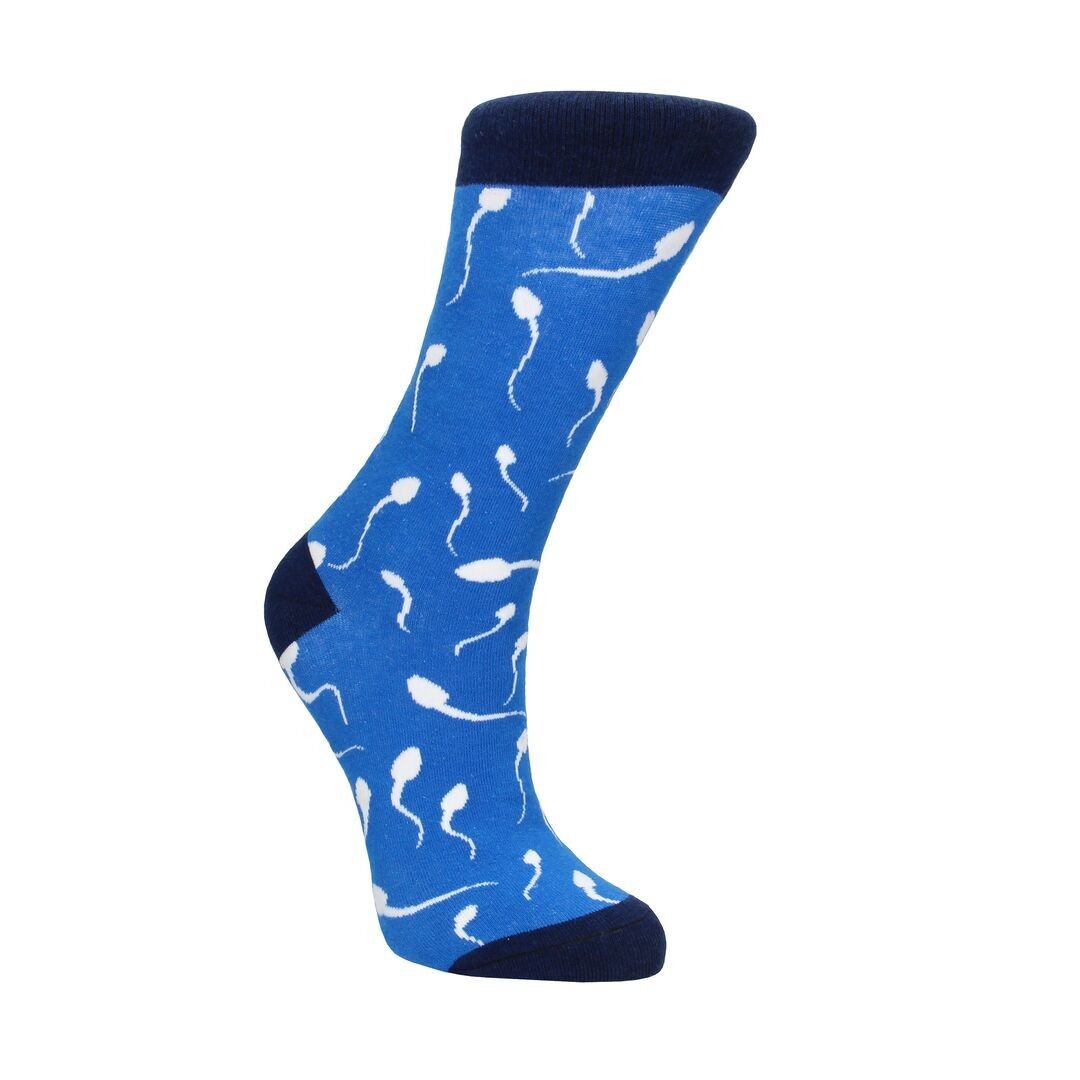 Chaussettes sexy de Shots - Chaussettes Spermacel - Taille US 2-7,5 / Taille EU 36-41 - Taille...