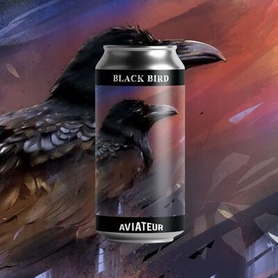 Black Bird - Bière Stout - Can 44cl - 6,5%