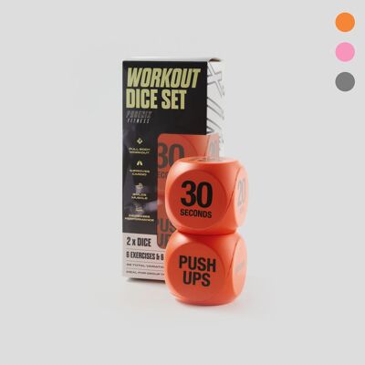 Dados de ejercicio de rutina de fitness