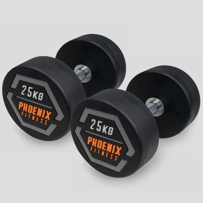 Pair 25kg dumbbell ry1416-qty2