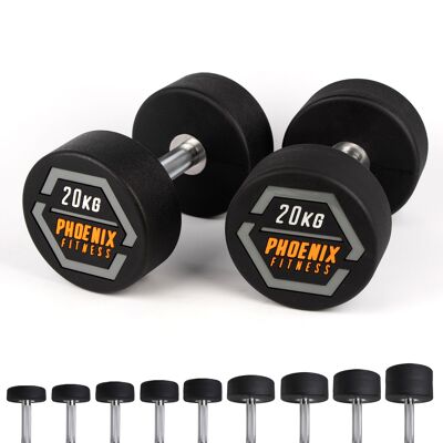 PAIRE D'HALTERES 20KG RY1414-QTY2