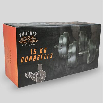 Ensemble d'haltères réglables 15KG